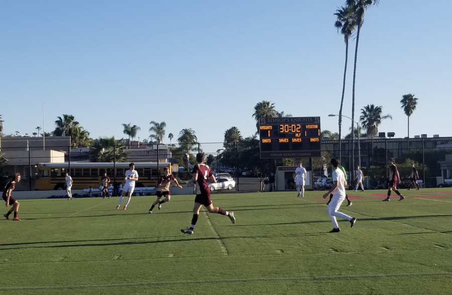 PC: Kasie Leung (23) The sun was bright and the sky was clear as Boys Varsity Soccer had their last home game of the year