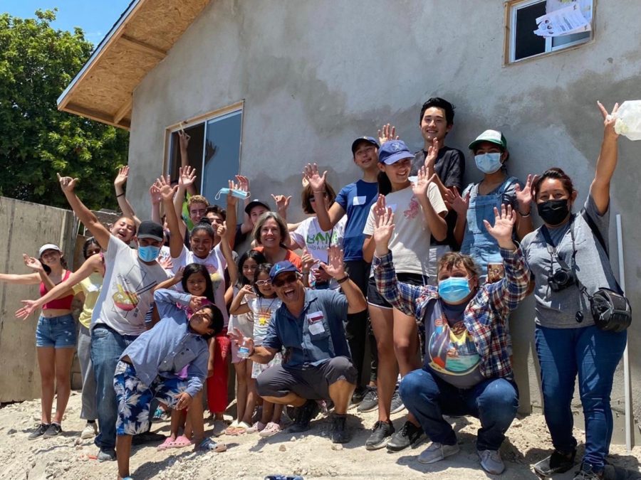 On July 10th, the Build A Miracle club finished the building process for a family in Tijuana, who was overjoyed.