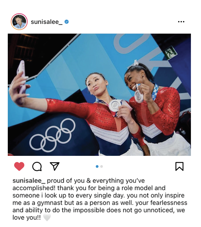 Although+some+well-known+people+criticized+Simone+Biles+decision+to+withdraw+from+the+Olympics%2C+her+teammates+applauded+her+on+social+media.