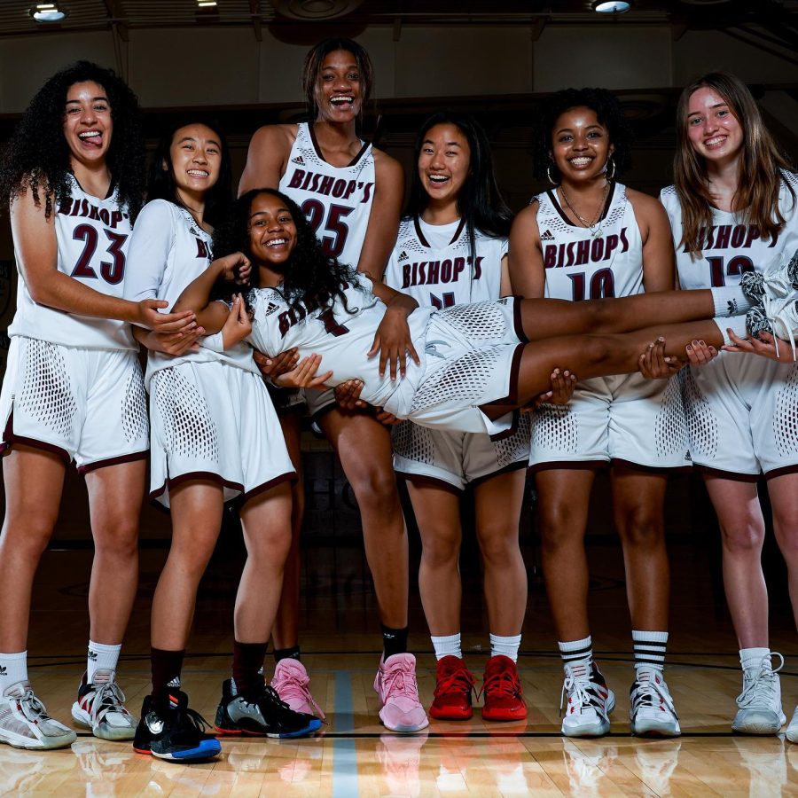 Angie Robles (‘22), Renee Chong (‘22), and the entire Girls’ Basketball team continue to make Bishop’s proud on the court.