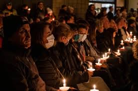 This past year another devastating school shooting occurred at Oxford High School in Michigan. A candlelight vigil was held to honor the four lives lost in the shooting. 