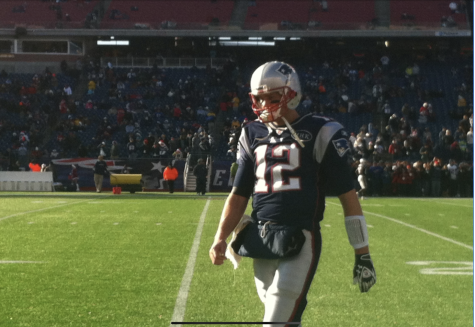 Tom walks off the field after defeating the Miami Dolphins 27-24 and clinching the divisional playoff on 24 December 2011.