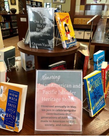 Womens History Month and Asian American and Pacific Islander (AAPI) Heritage Month are just two of the holidays the library has celebrated through displays.