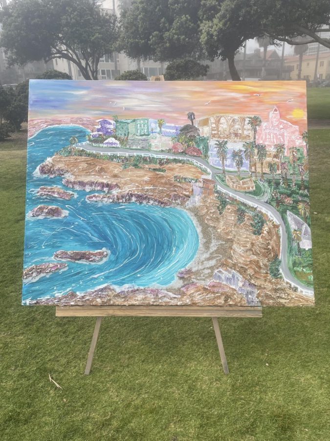 Jack%2C+an+artist+who+sells+paintings+and+photographs+in+Scripps+Park%2C+specializes+in+paintings+including+different+mediums%3B+he+adds+resin%2C+sand%2C+and+rock+to+his+artwork+to+make+his+landscapes+more+realistic.+