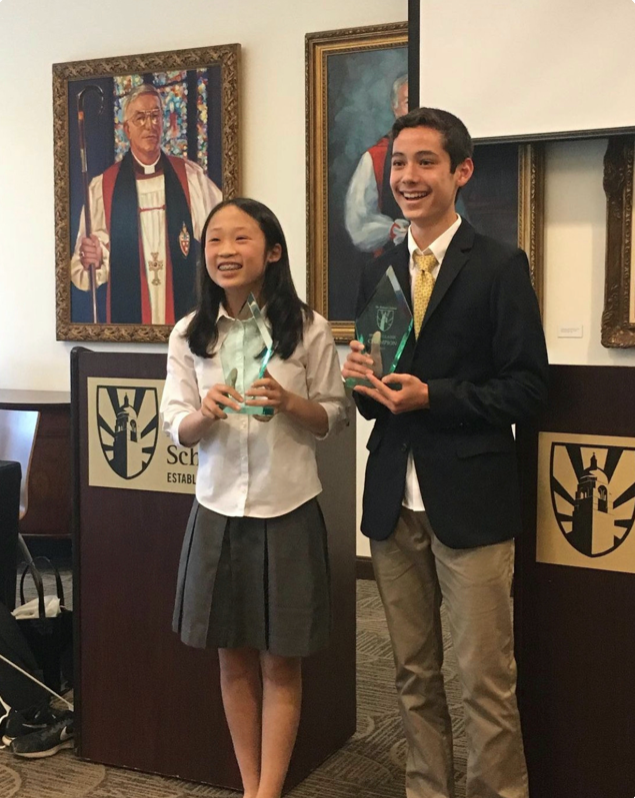 Kasie Leung (‘23) and Eli Browne (‘23) first debated together in the Bishop’s Spring Classic in eighth grade and have been a standout pair ever since. 