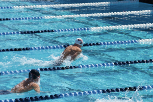 At the 2022 CIF Championships, Callum Bolitho (‘24) swam the breaststroke length of the 4x50 Meter Individual Medley Relay, winning his race with fellow teammates Greyson Davies (‘22), Lucius Brown (‘22), and Casper Lightner (‘25). “Winning the medley relay with Greyson, Lucius, and Casper was one of the best relays I’ve ever been on,” Callum said.
