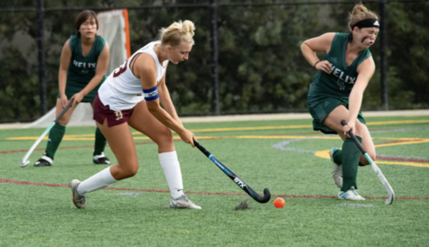 On August 29, Erika Pfister (’23) and the Girls’ Varsity Field Hockey team faced Helix Charter High school. They won in a 9-0 game. 