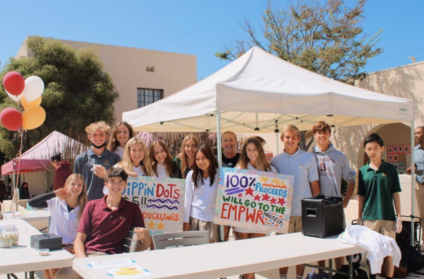 The Lucky Ducklings Club hosts Dippin Dots sale to support the EMPWR Project.
