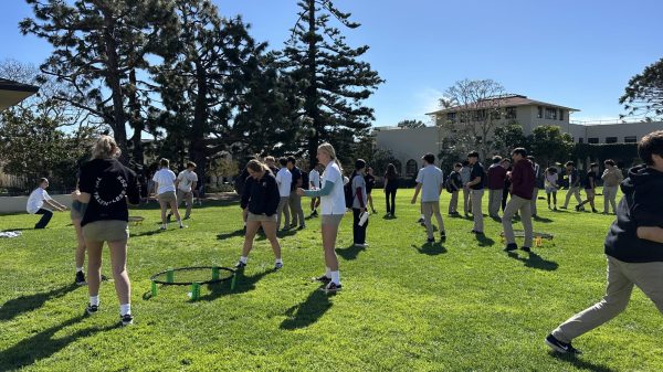 Many passionate students played spikeball on the quad during the Bishop’s Lucky Ducklings Spikeball Tournament from February 27 to 29, 2024. 