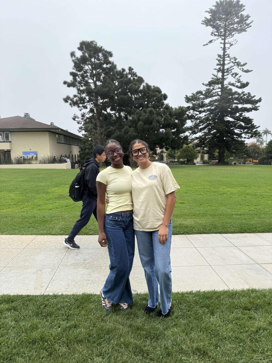 Ehiosa Bello (‘25) (left) and Jayla Stafford (‘25) (right)