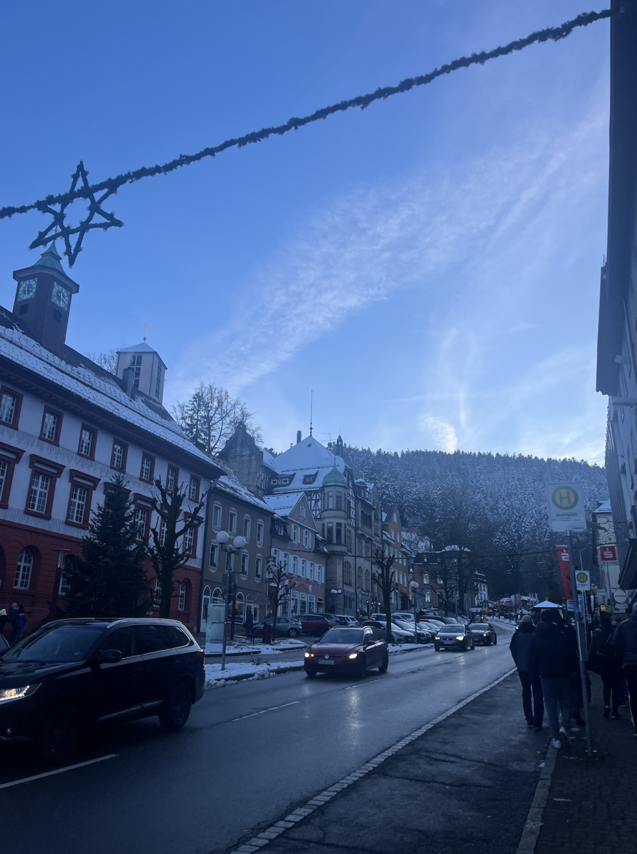 “They set it up in Black Forest, so there were trees everywhere,” shared Madison Yau (‘28) about the Triberg Christmas Market in Germany, a stop on her winter vacation. The market’s festive lights and countryside magic brought back childhood memories for Madison, who spent part of her early years in Germany. 