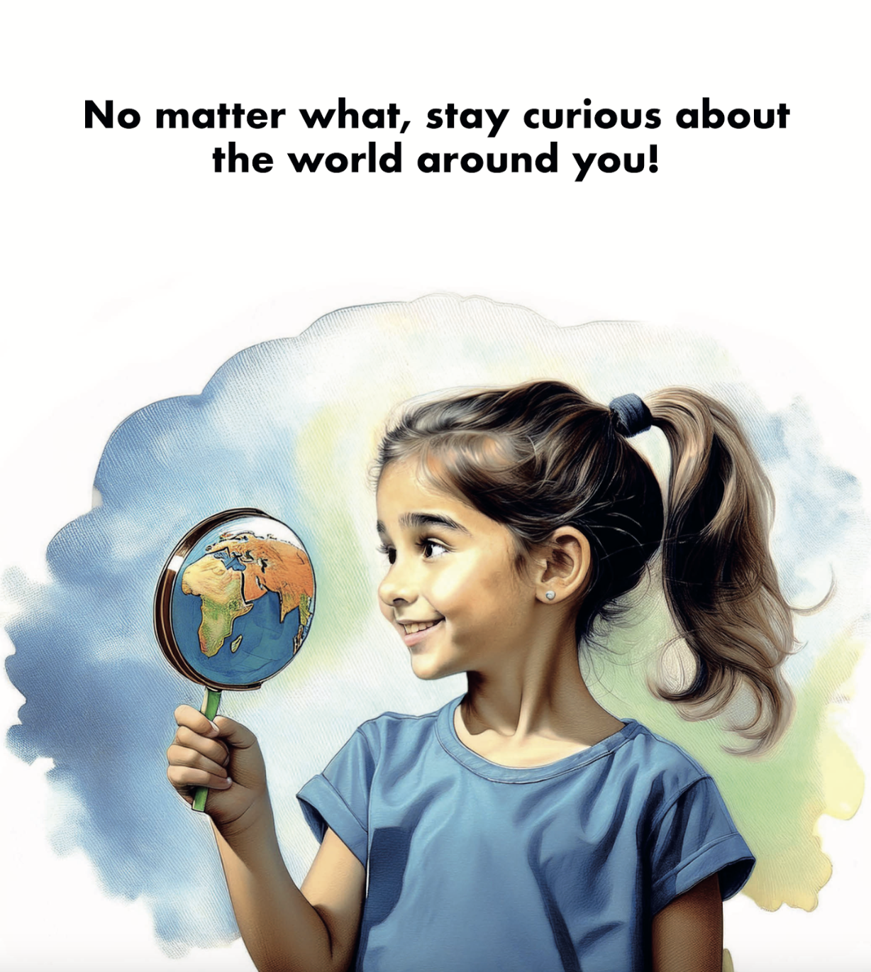 The book ends with the message of curiosity. Mia firmly believes that “highlighting asking better questions and remaining curious can help children become more comfortable with that uncertainty, rather than discouraged by wrong answers.”