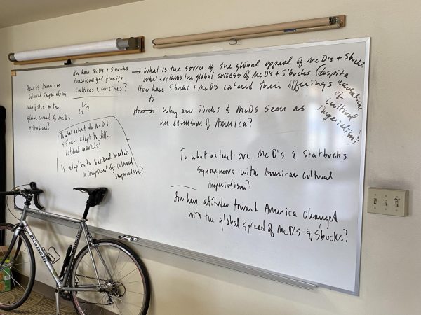 Formulating a U.S. History research paper thesis in former History Teacher Mr. John Nagler’s class took multiple iterations and brainstorming sessions. Timed writing does not allow this process.
