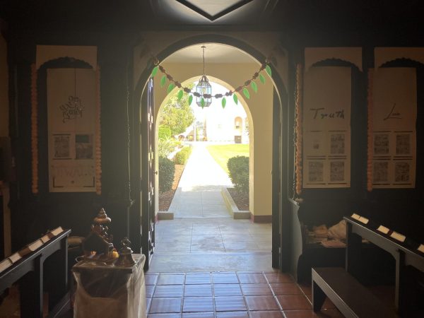 As students reached the threshold of the chapel, volunteers passed out traditional gifts, such as kalaya, sacred strings that can be worn like bracelets, and handfuls of shakarpara, a sugary fried dough snack. As they stepped back into their everyday busy school lives, students carried one more thing with them: a deeper understanding of one of the biggest festivals of South Asia. “It's a great privilege when someone else, who has something beautiful in their culture sacred to them, is willing to share it with people outside of their culture,” Dr. Moseley gratefully remarked, “That’s a gift to us.”