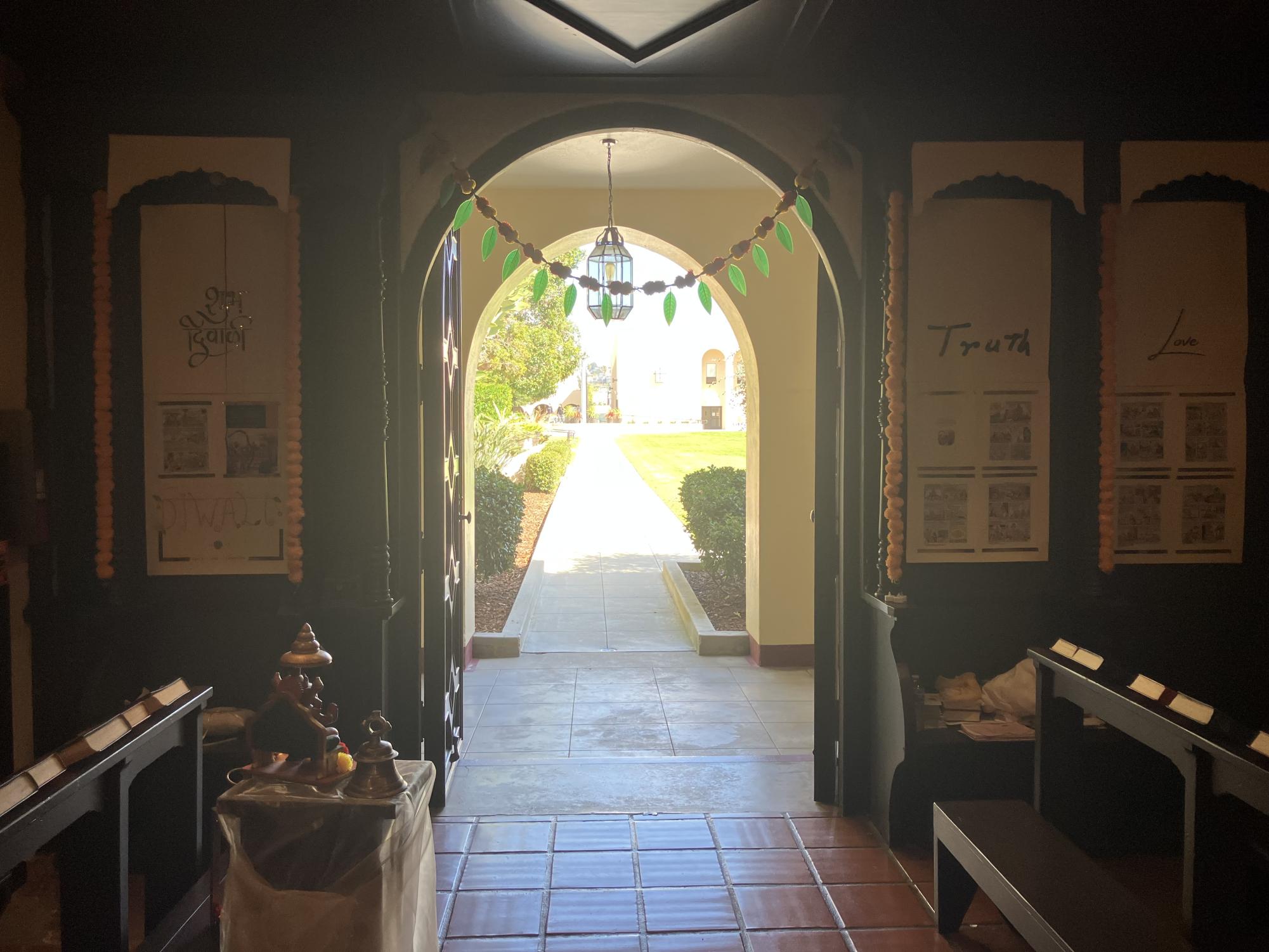 As students reached the threshold of the chapel, volunteers passed out traditional gifts, such as kalaya, sacred strings that can be worn like bracelets, and handfuls of shakarpara, a sugary fried dough snack. As they stepped back into their everyday busy school lives, students carried one more thing with them: a deeper understanding of one of the biggest festivals of South Asia. “It's a great privilege when someone else, who has something beautiful in their culture sacred to them, is willing to share it with people outside of their culture,” Dr. Moseley gratefully remarked, “That’s a gift to us.”