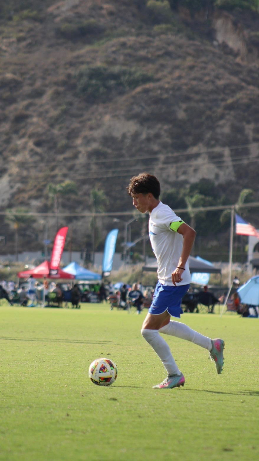 Marcos Montoya (‘27) played in the Surf Cup final against soccer club Albion SD on a natural grass field. He stated that he “feels safer from injuries on a grass surface.”
