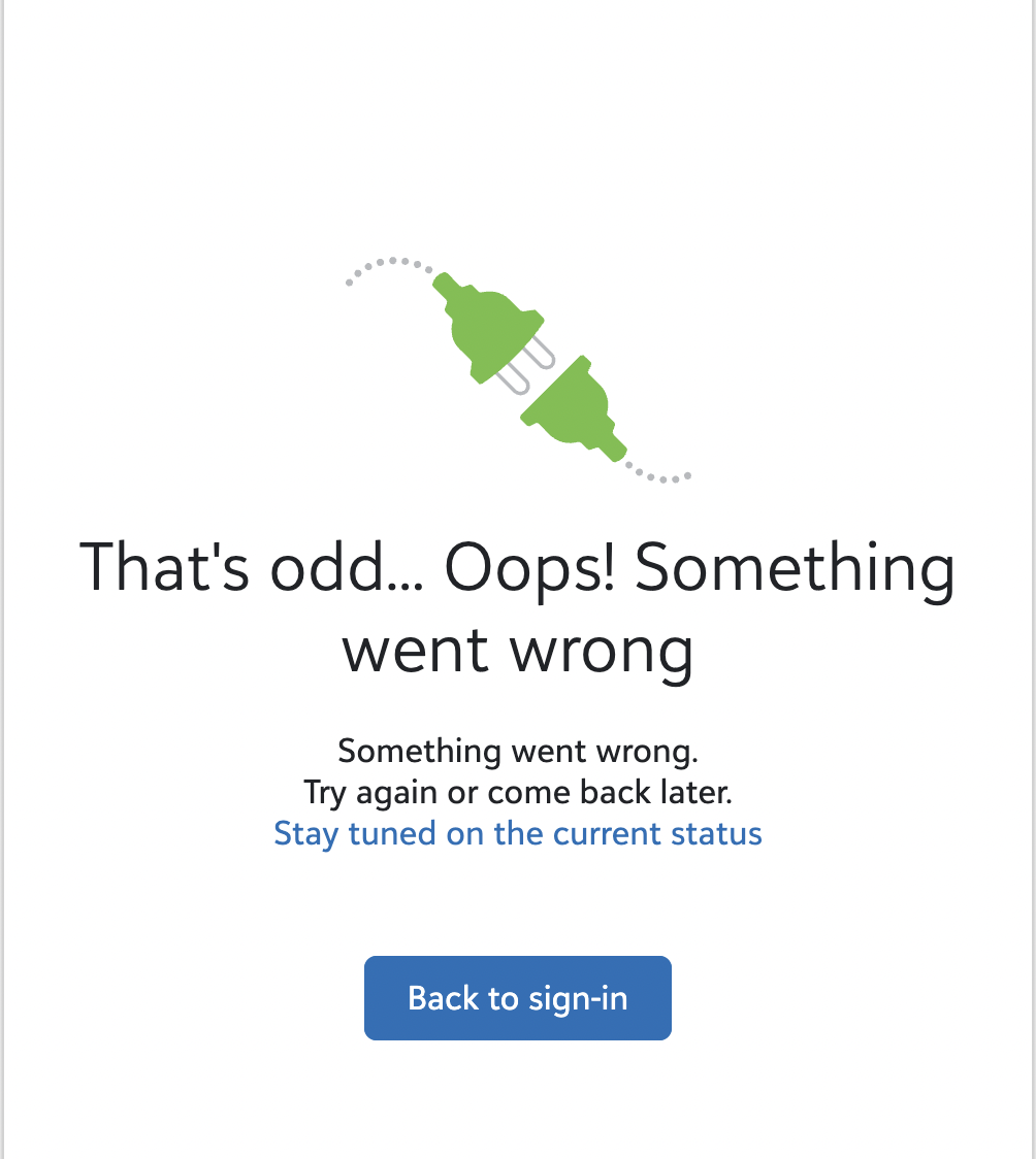 Blackbaud’s error message that filled almost every screen at Bishop’s during Microsoft’s outage for over eight hours on October 29th, 2025 – unresolved with a simple refresh, it was a message that frustrated many teachers and students alike.