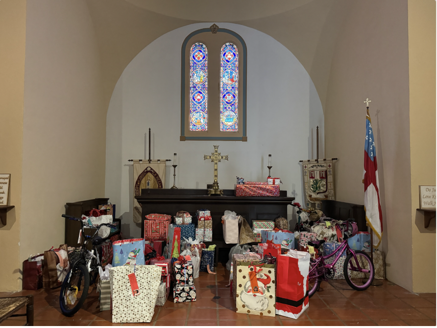 Each person who buys a gift takes the time to pick it out and to wrap the gift, putting their personal time and energy into giving a refugee child a real Christmas experience. Gifts range from toy race cars to bikes, from small to large, but all represent the same meaning of hope and community. Ava Mody (’29) said, “I really liked being able to buy a gift for someone and know that I was doing something good, because when they opened it, even if they didn't know it was me, I get to feel like I helped in a way.” 