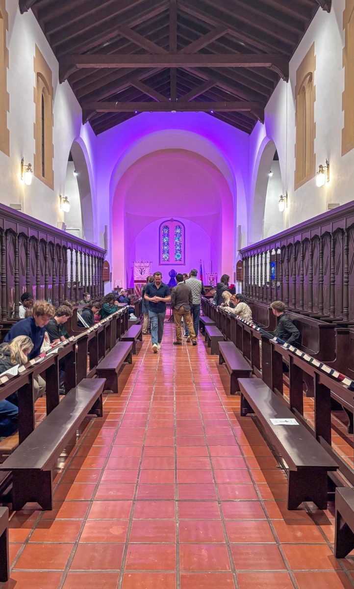 On the morning of Wednesday, February 18, students and faculty gathered in St. Mary’s Chapel for the annual Ash Wednesday service, marking the beginning of the 40-day Lent season with readings, prayers, and the imposition of ashes.