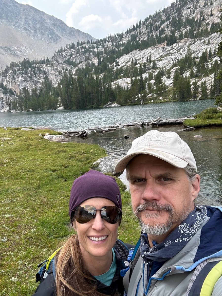 Noah Orland (‘28), one of Physics Teacher Mr. Marcus Milling’s advisees, described him as “very in touch with nature.” Indeed, after he retires, he plans to move into a cabin in the Rocky Mountains and “hike around” the world with his wife (left).